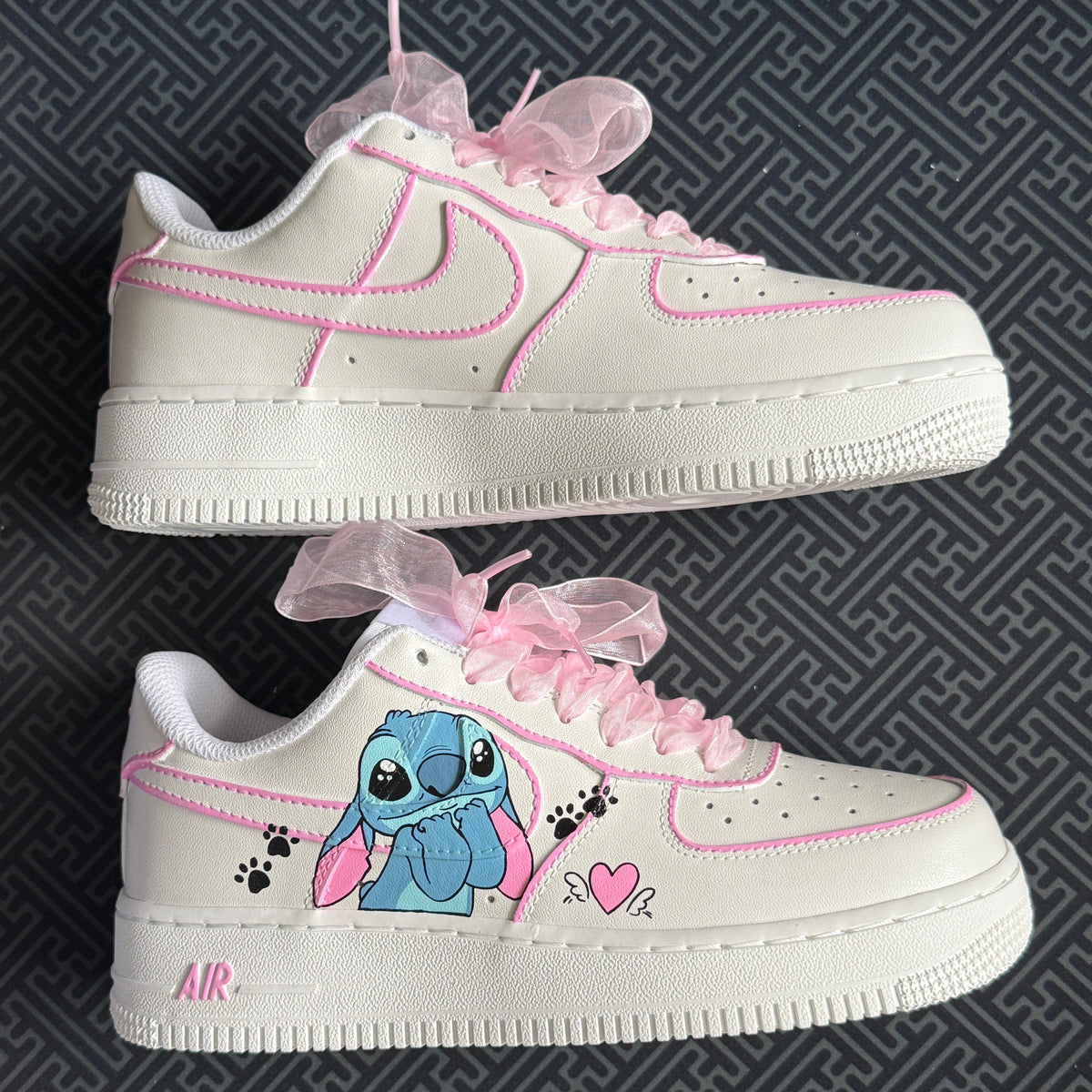 Stitch Paw Hand Painted Shoes