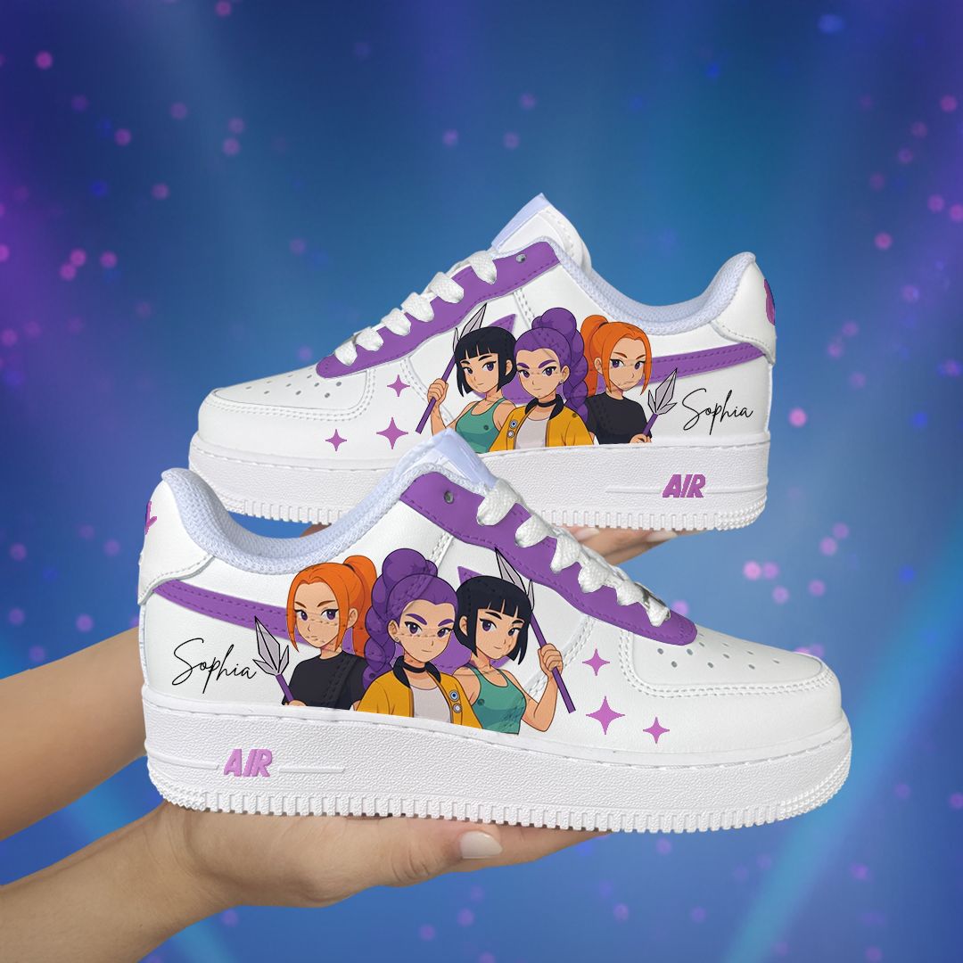 Kpop 2 Hand Painted Shoes