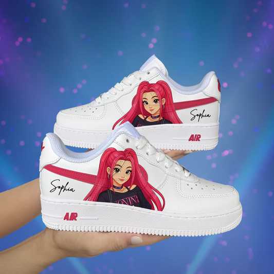 Kpop 9 Hand Painted Shoes
