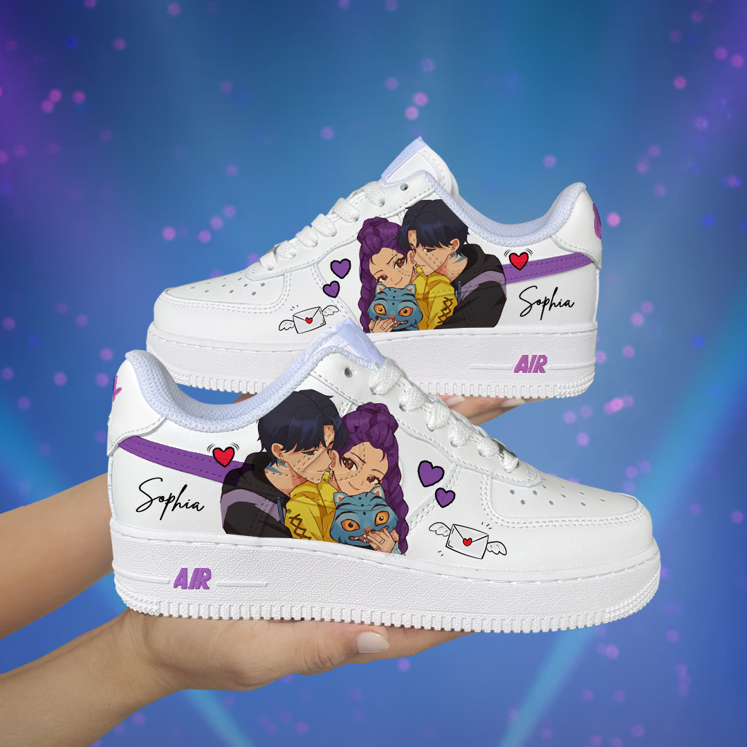 Kpop 7 Hand Painted Shoes
