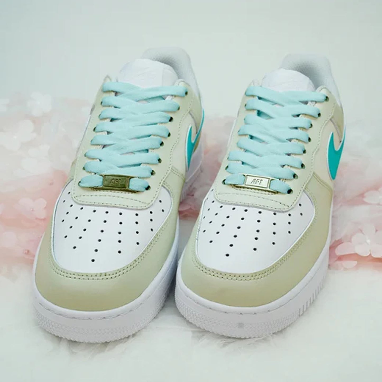 Mint Blue Pastel Custom Sneaker