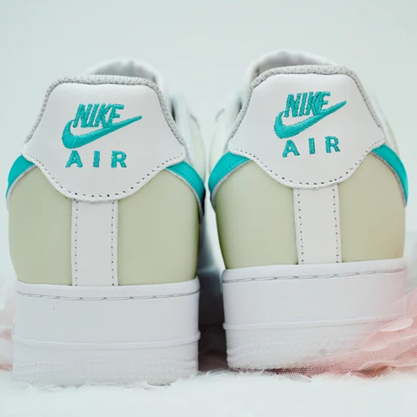 Mint Blue Pastel Custom Sneaker