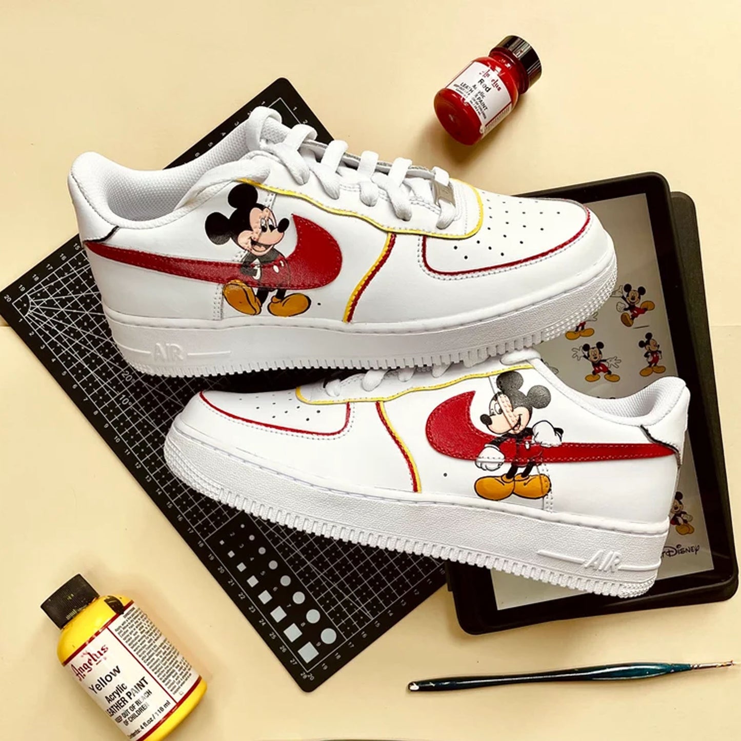 MK Cartoon Custom Sneaker