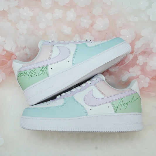 Multiple Pastel Custom Sneaker