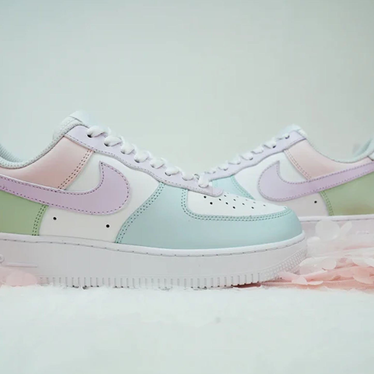 Multiple Pastel Custom Sneaker