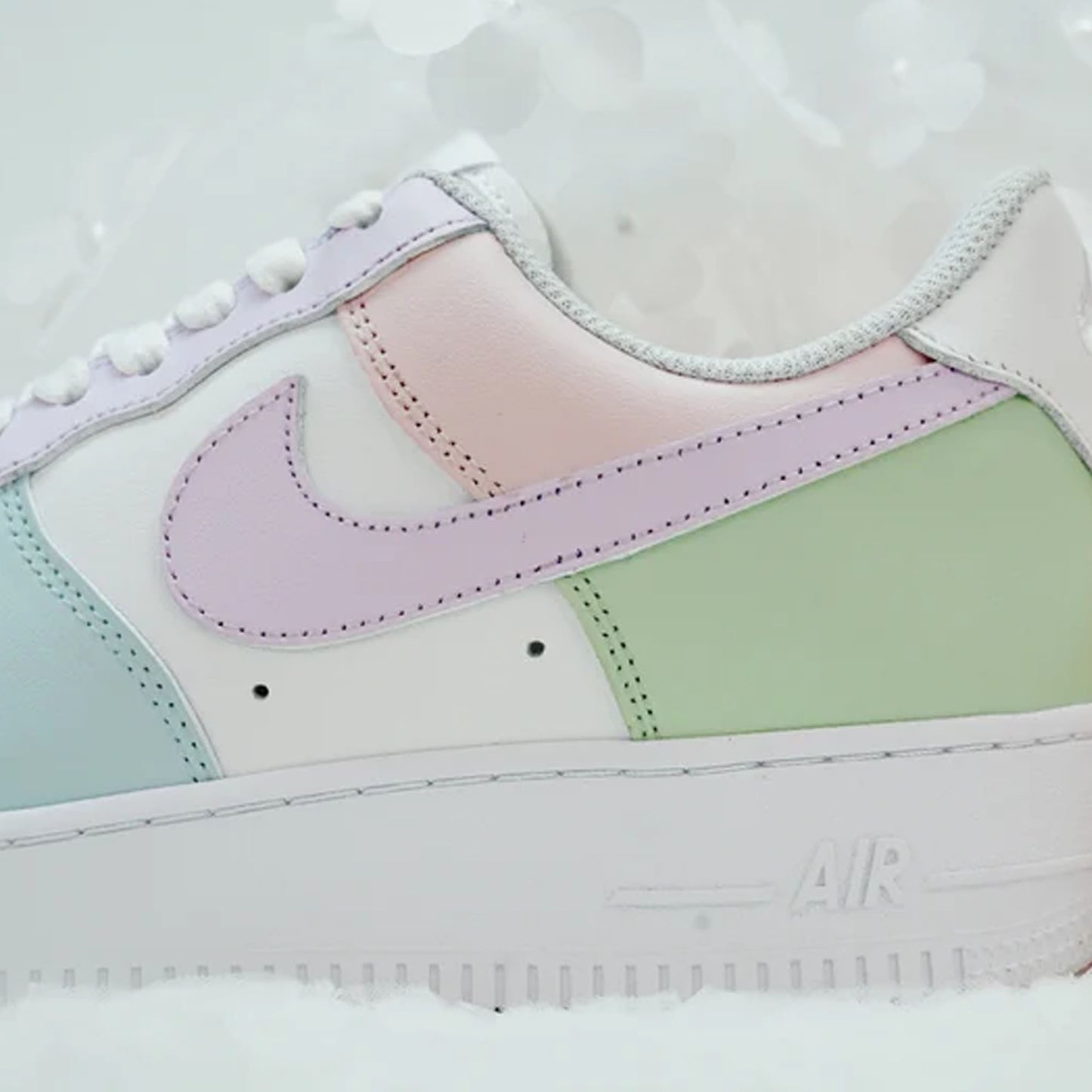 Multiple Pastel Custom Sneaker