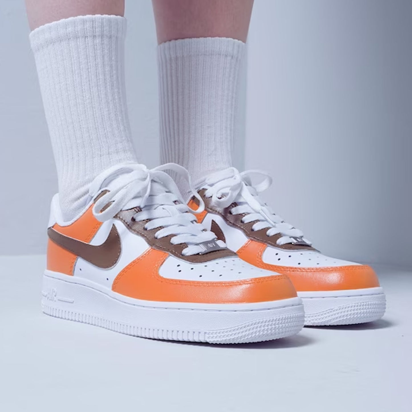 Orange Custom Sneaker