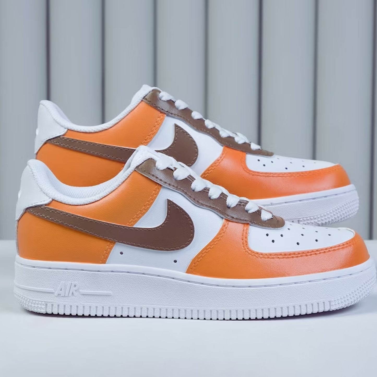 Orange Custom Sneaker