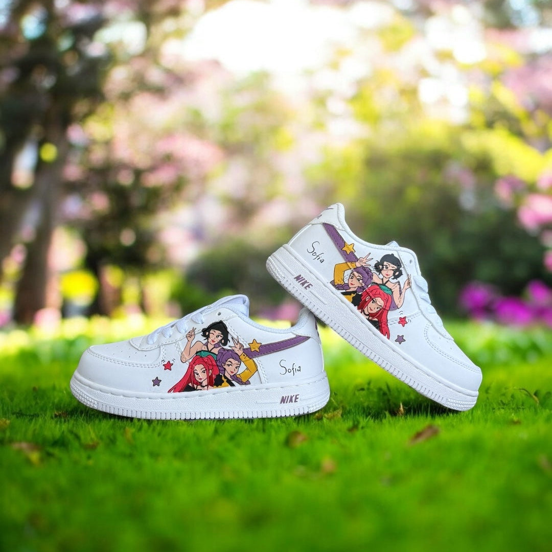 Kpop 10 Hand Painted Shoes