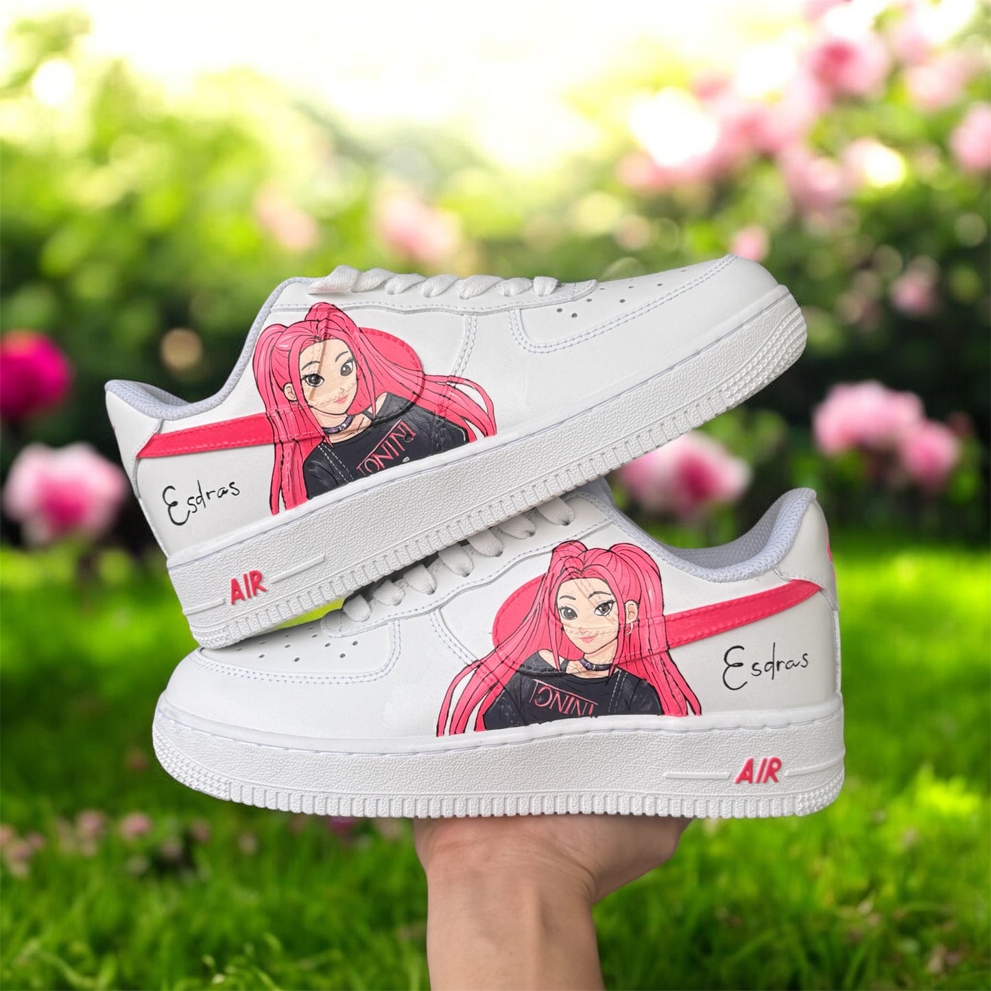 Kpop 9 Hand Painted Shoes