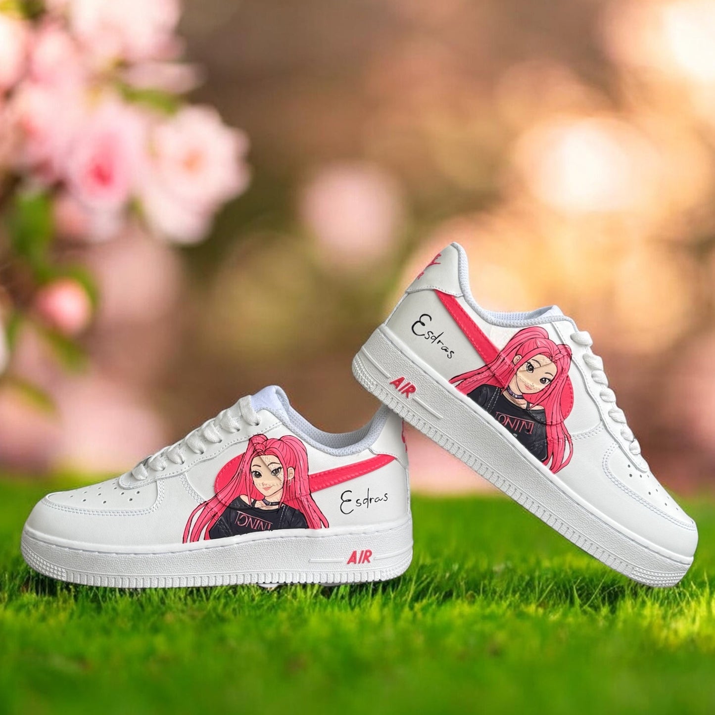 Kpop 9 Hand Painted Shoes