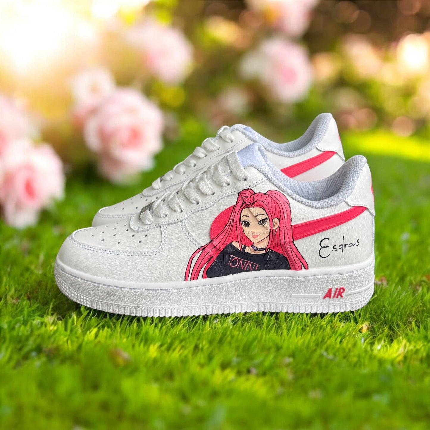 Kpop 9 Hand Painted Shoes