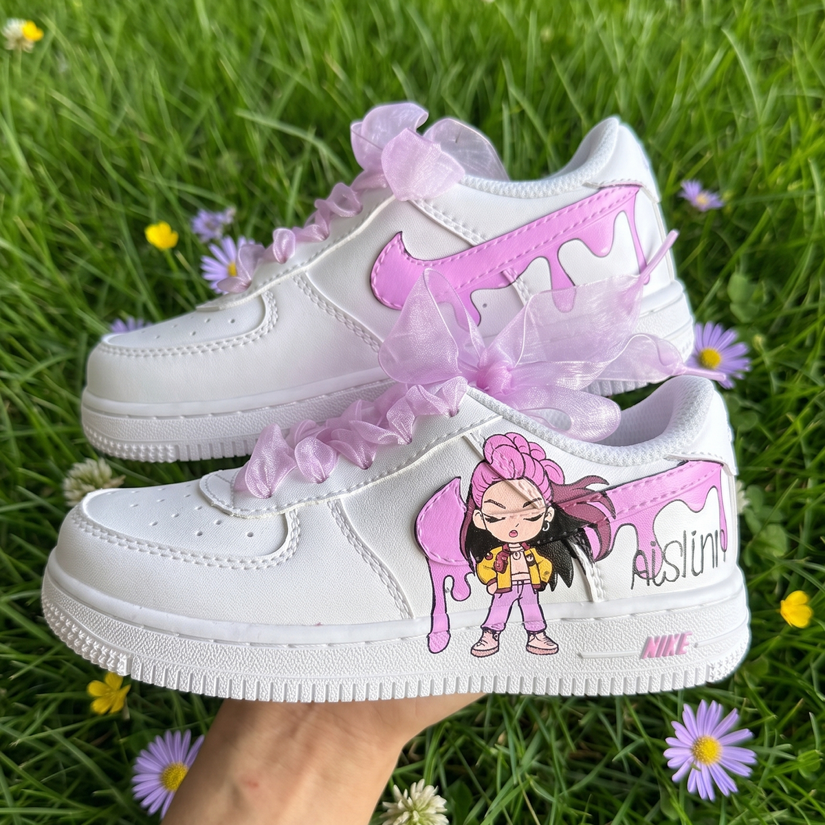 Limited Edition: Rumi Drip custom shoes air force 1 drip