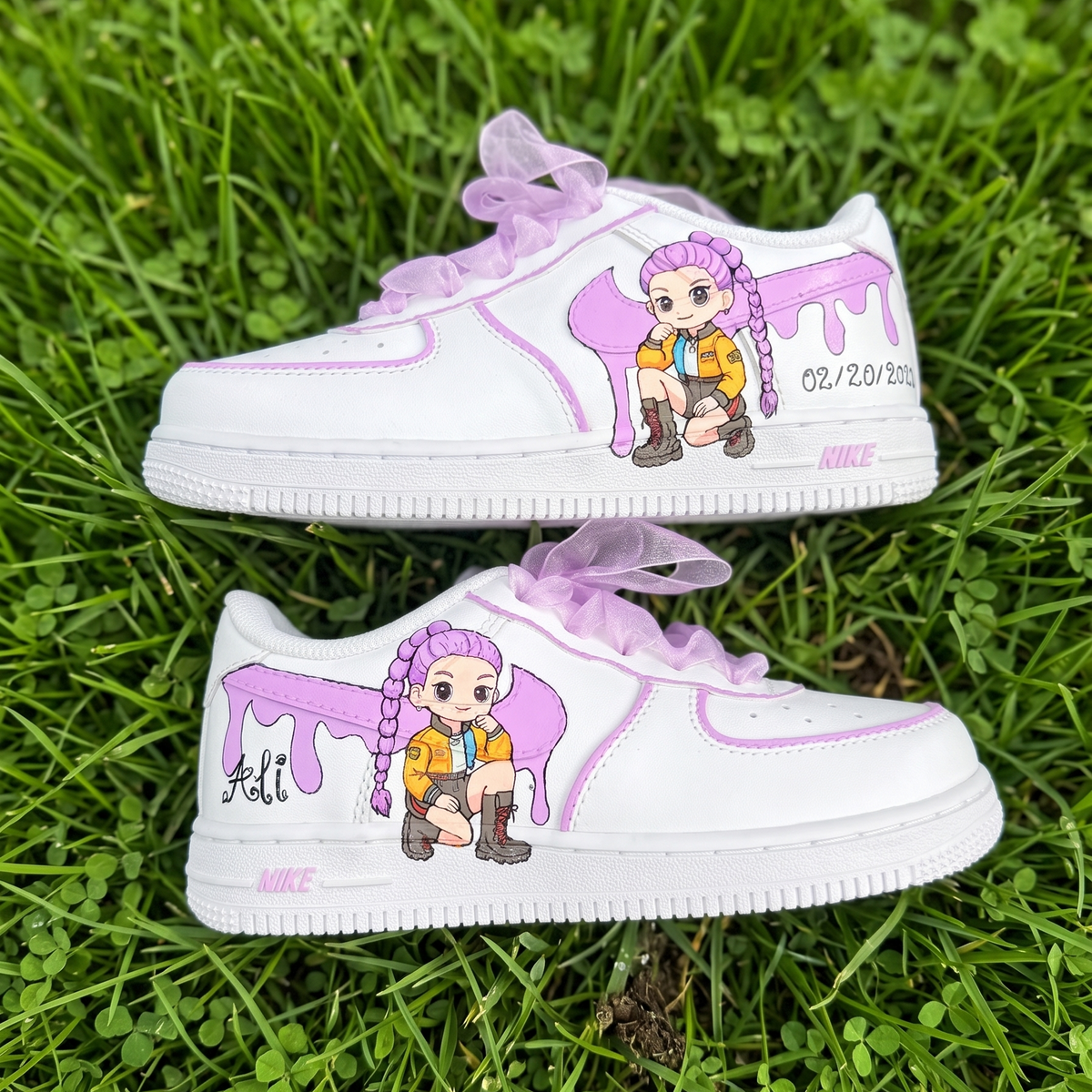 Limited Edition: Rumi Drip custom shoes air force line