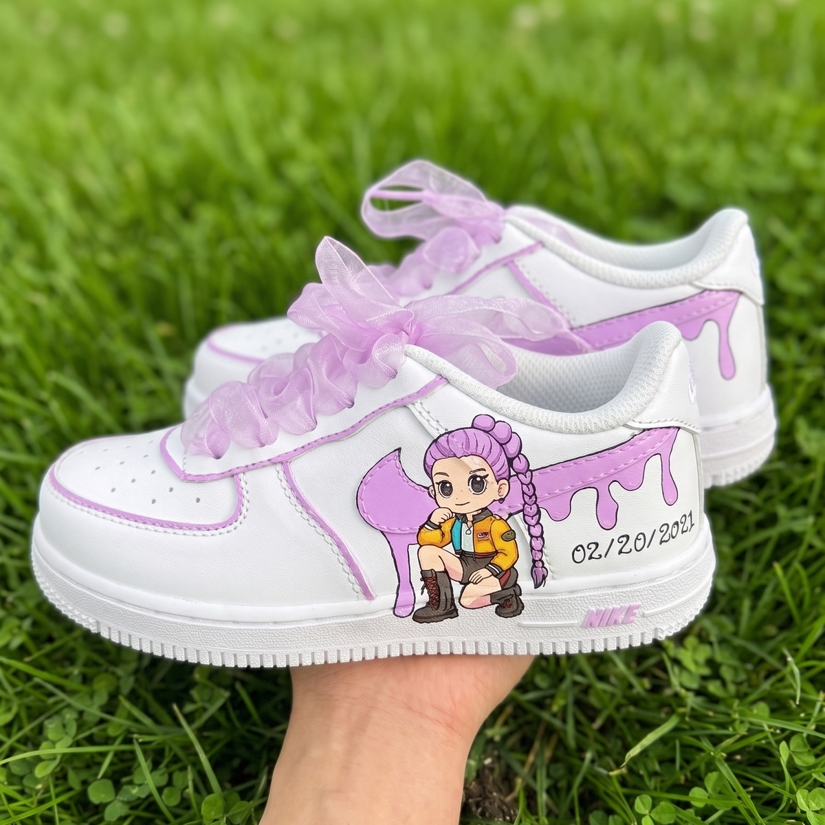Limited Edition: Rumi Drip custom shoes air force line
