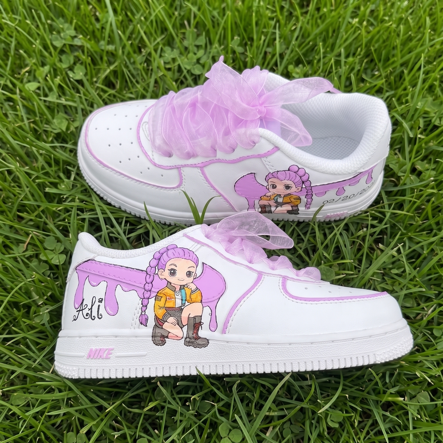 Limited Edition: Rumi Drip custom shoes air force line