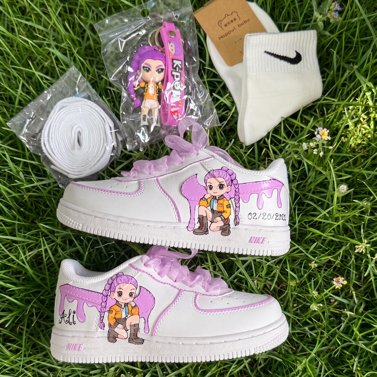 Limited Edition: Rumi Drip custom shoes air force line