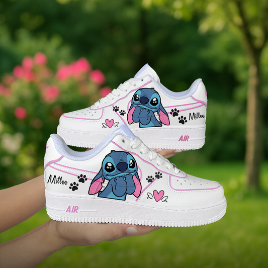 Stitch Paw Line Custom Shoes AF1