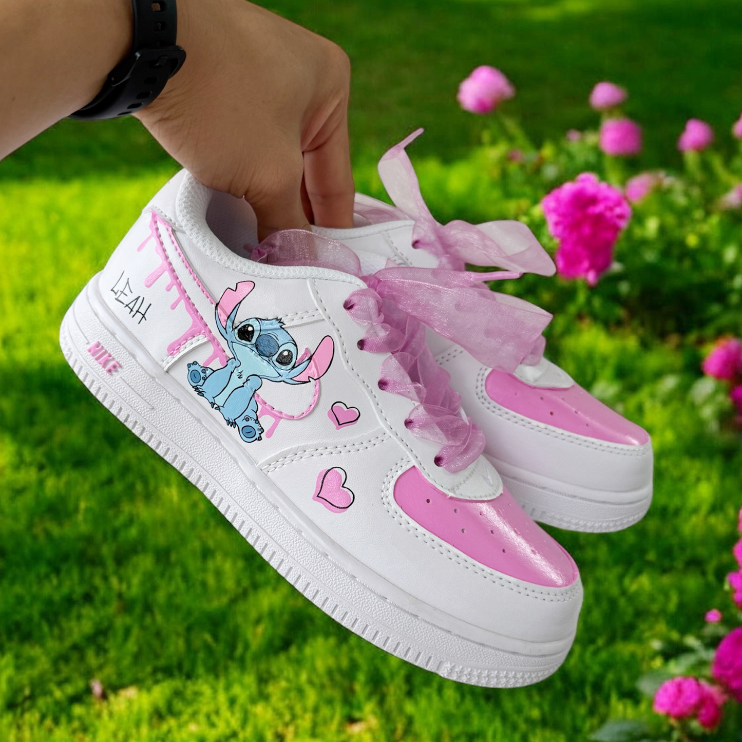 Stitch Shoes Laces Hand Painted