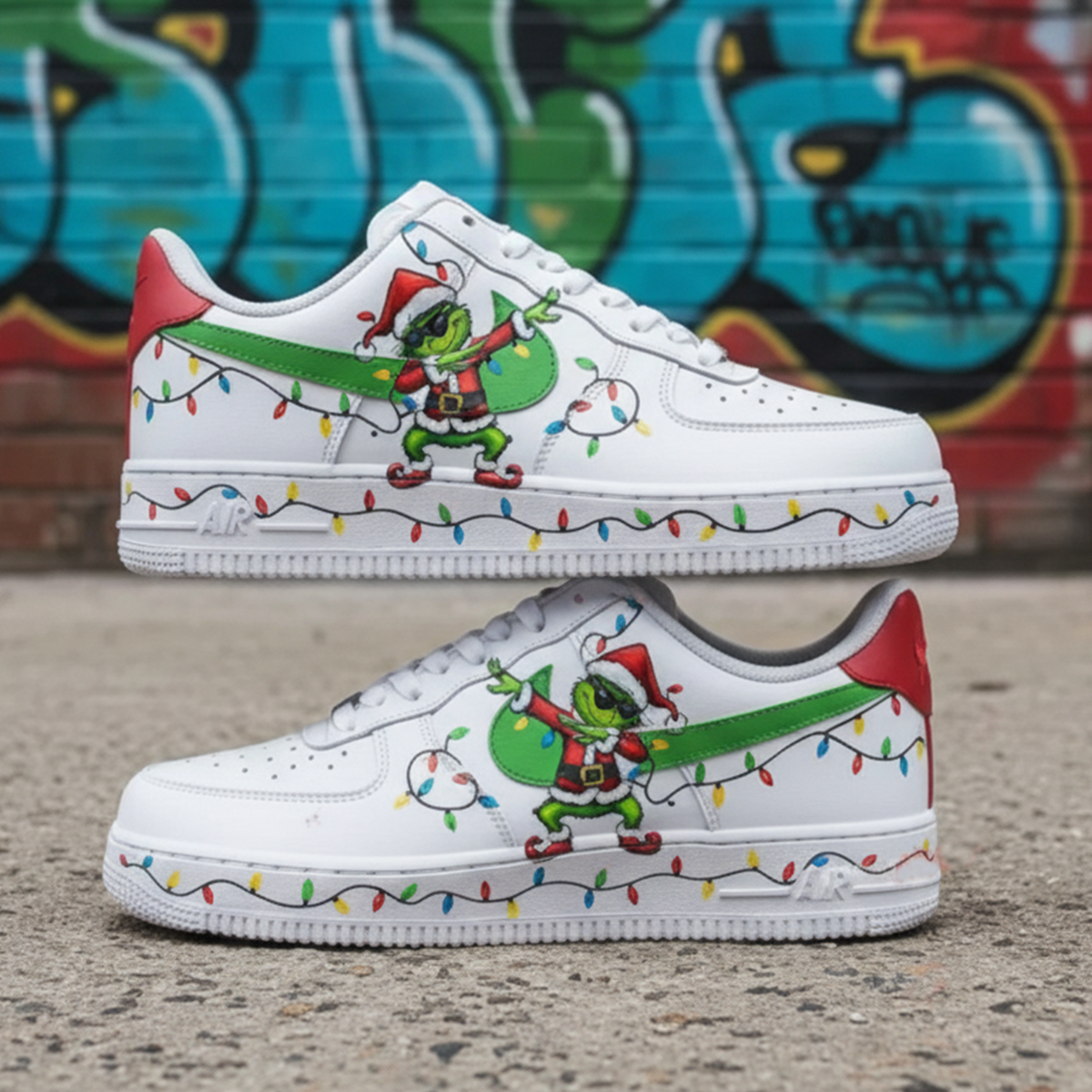 Christmas custom shoes 10