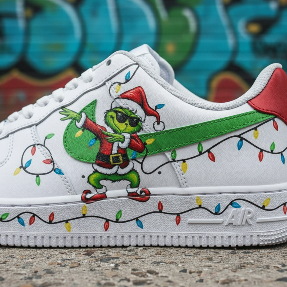 Christmas custom shoes 10