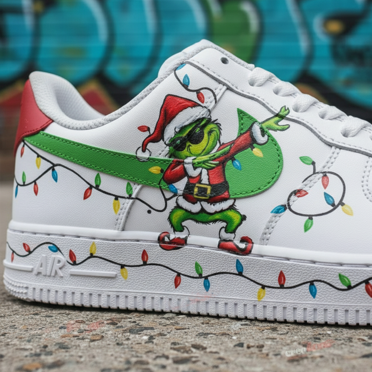 Christmas custom shoes 10