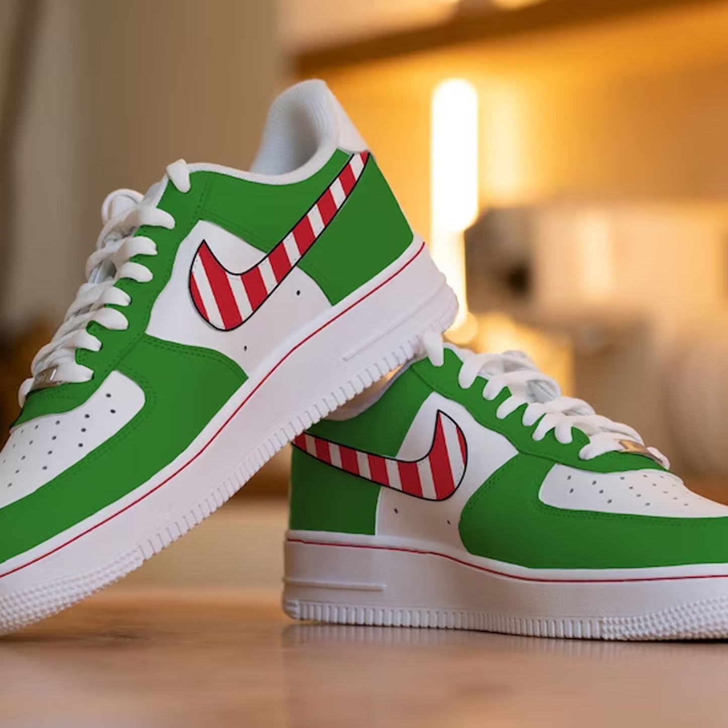 Christmas Bell Custom Air Force 1's Sneaker