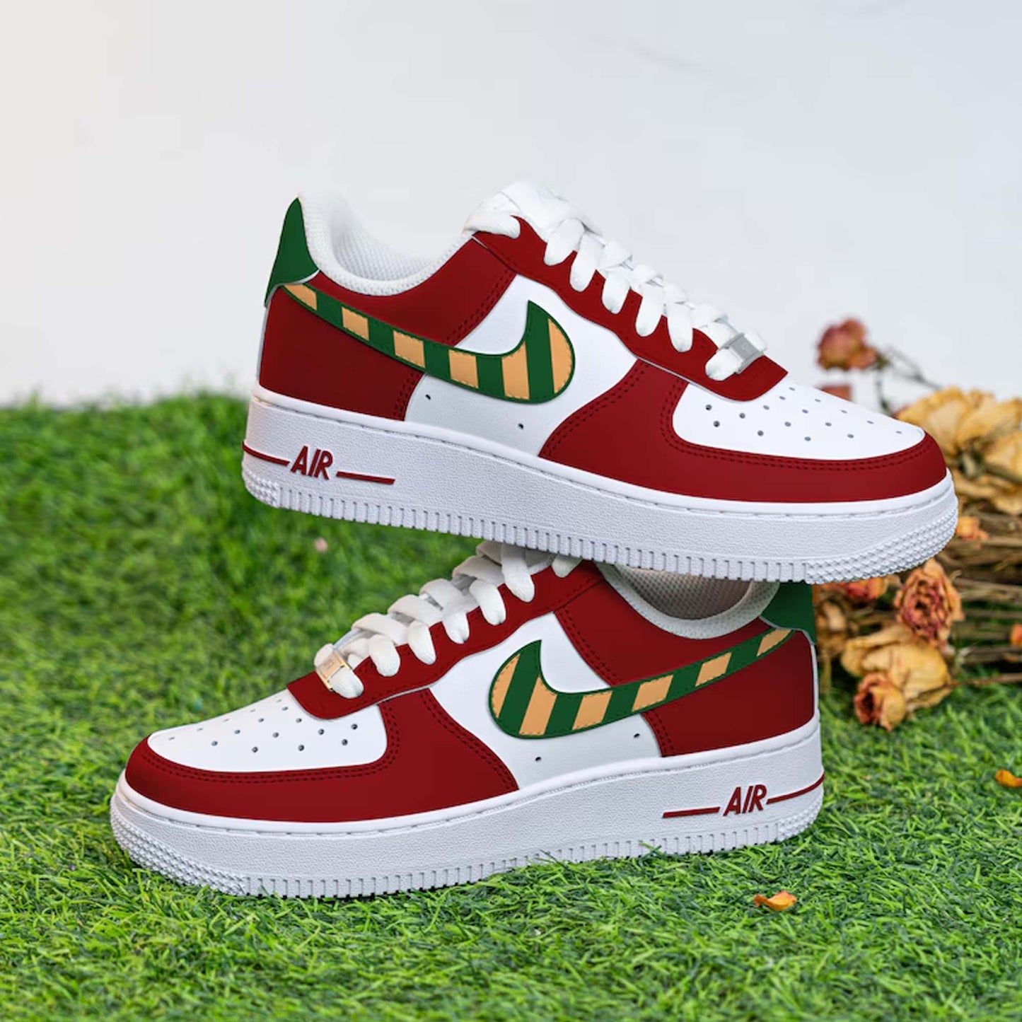 Christmas Swoosh Custom Sneaker