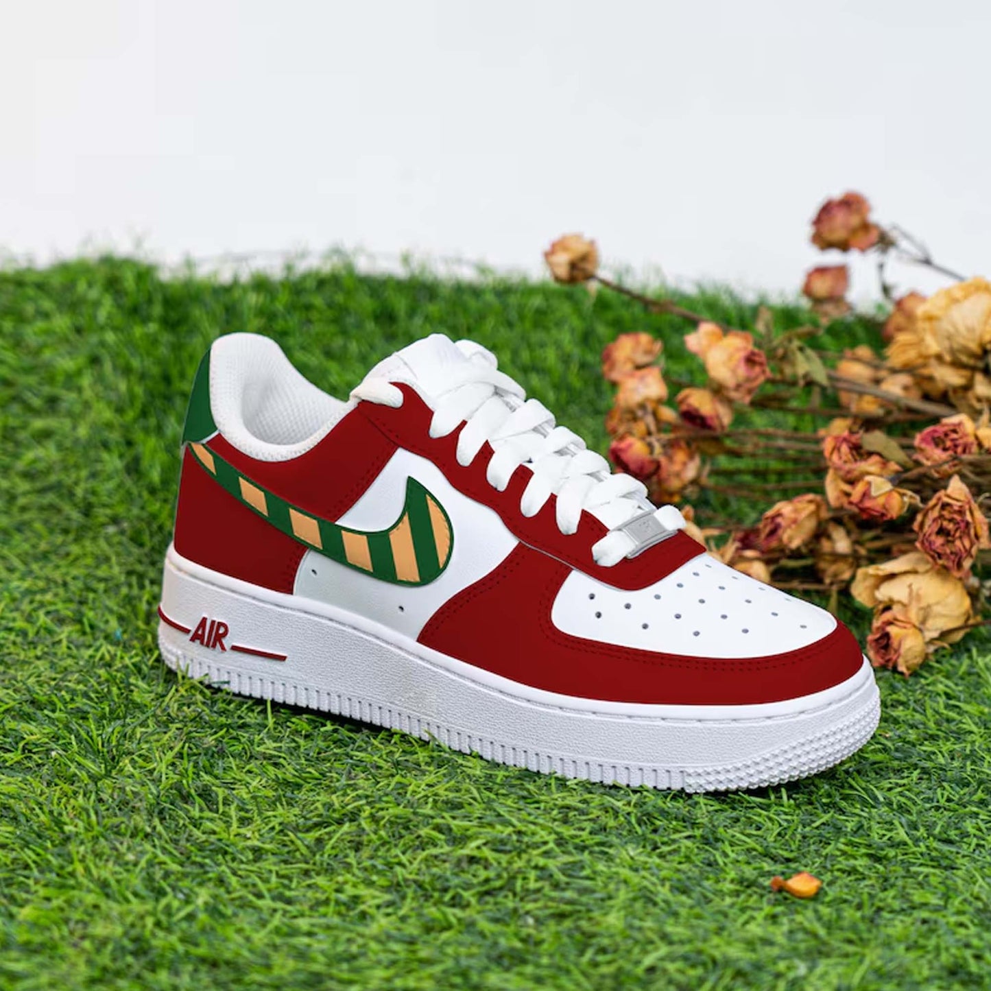 Christmas Swoosh Custom Sneaker