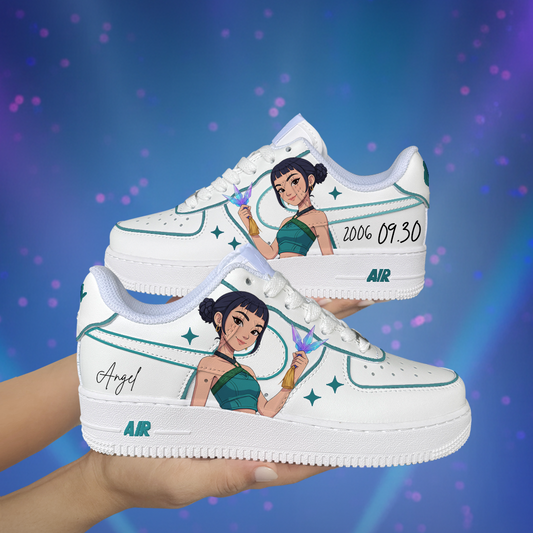 Kpop Zoey Hand Painted Shoes