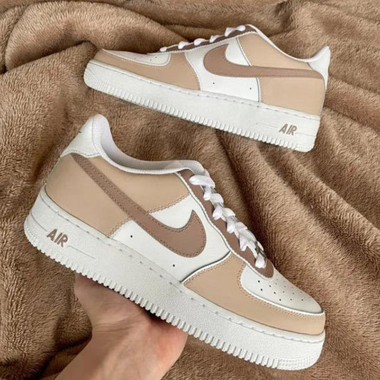 Deep Brown Art Custom Sneaker