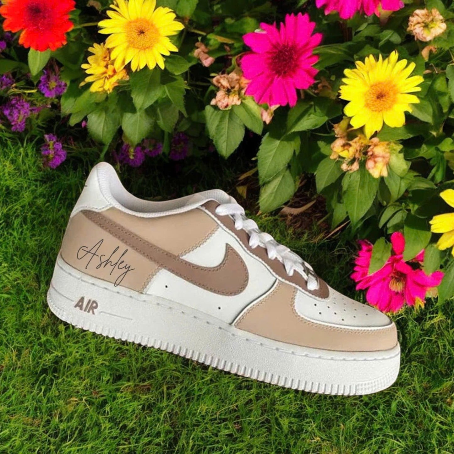 Deep Brown Art Custom Sneaker