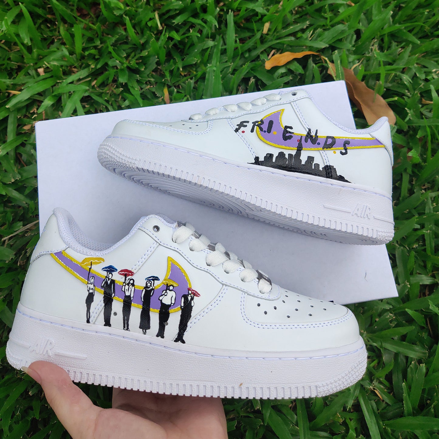 Friends TV Show Custom Sneaker