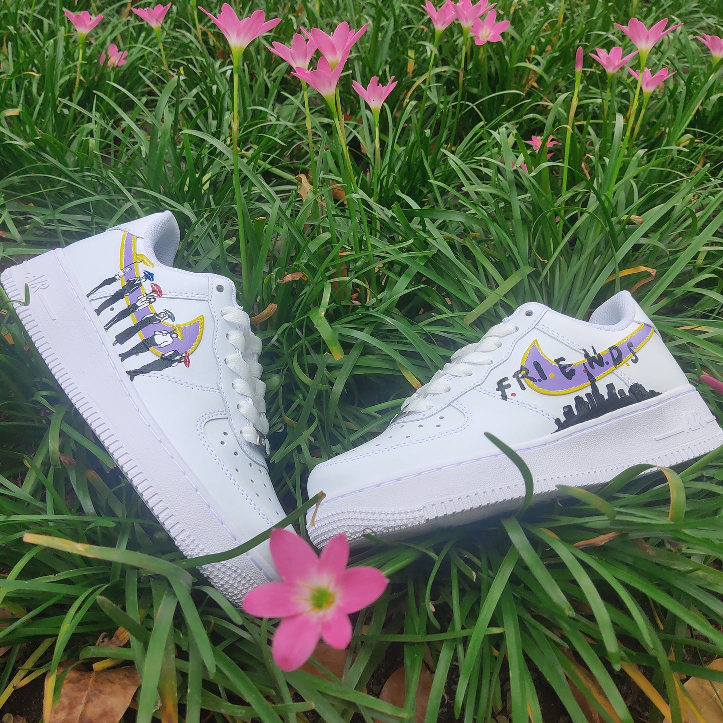 Friends TV Show Custom Sneaker
