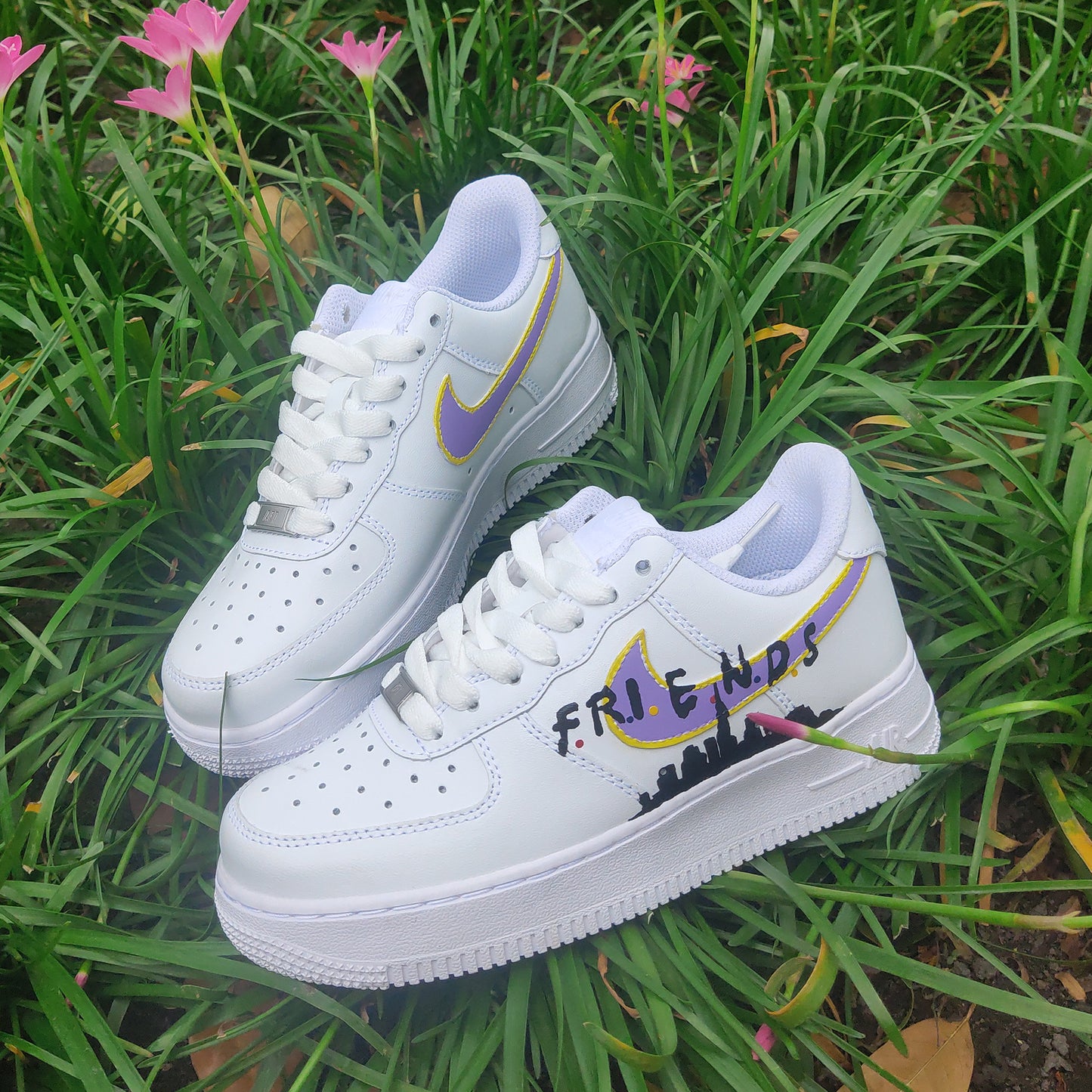 Friends TV Show Custom Sneaker
