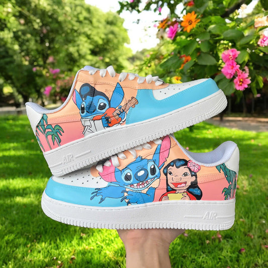 Stitch & Lilo Summer Custom Sneaker AF1