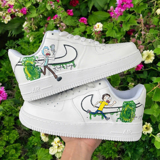 Rick Morty Custom Sneaker