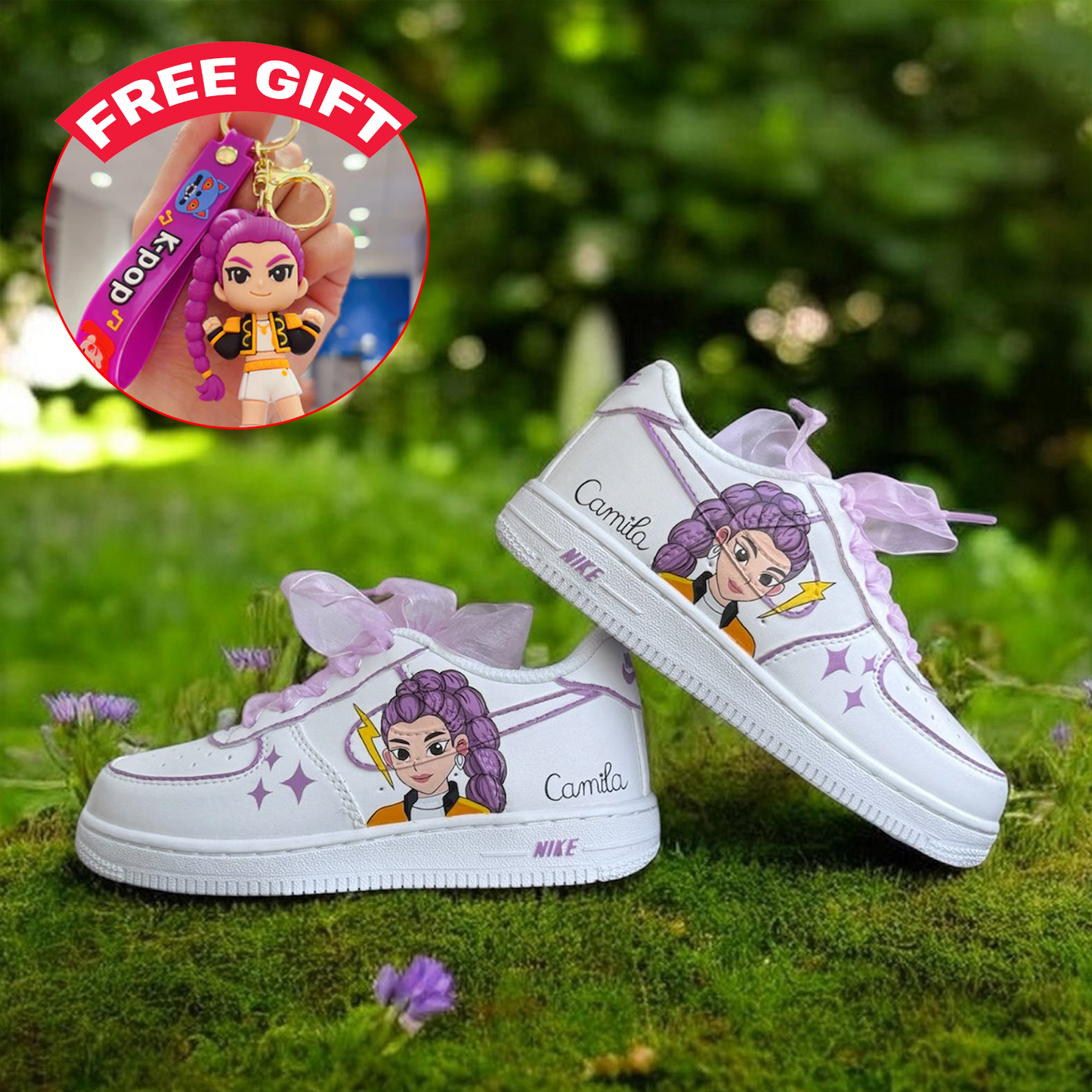 Limited Edition: Kpop3 Ribbon Laces - FREE KEYCHAIN