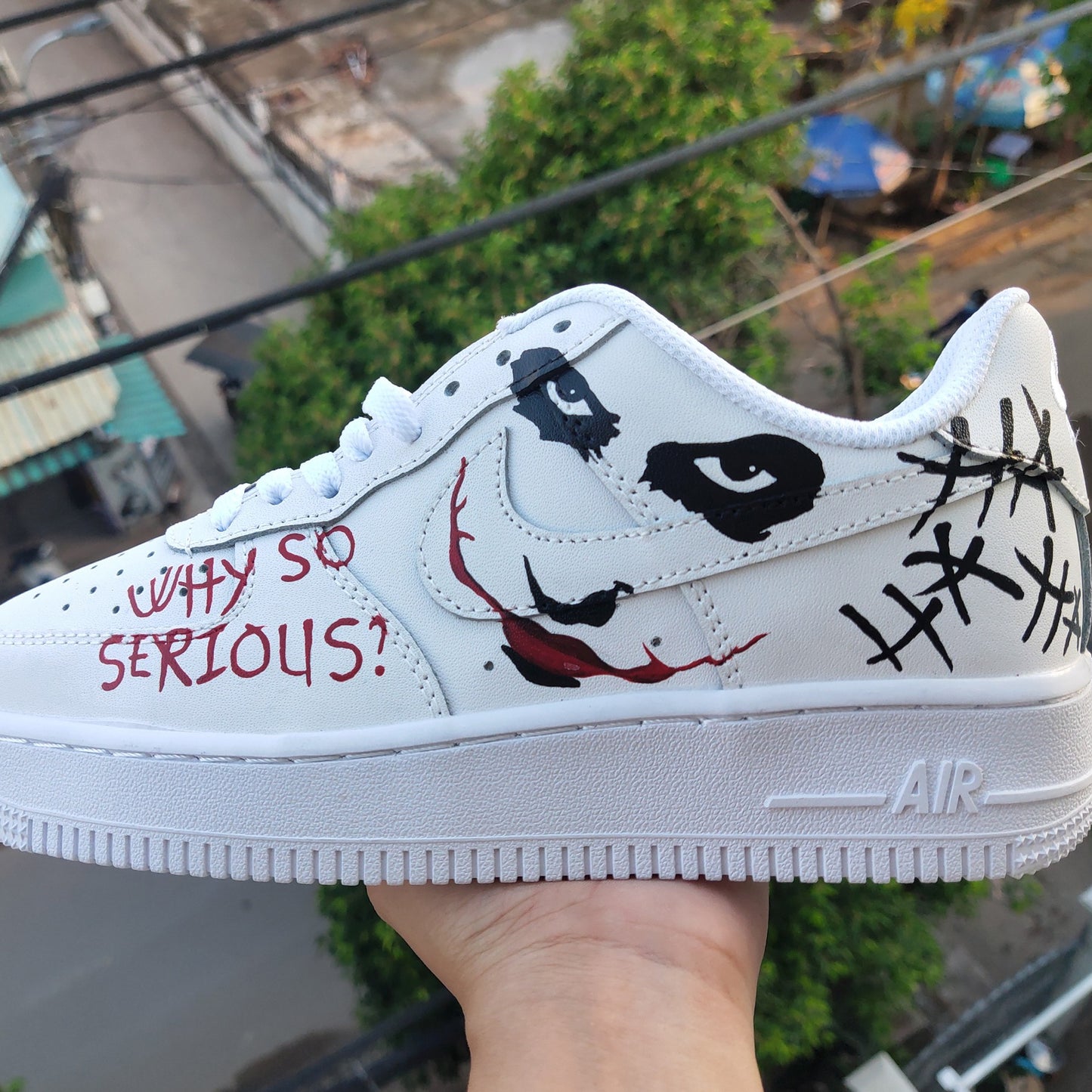 Why Serious Halloween Custom Sneaker