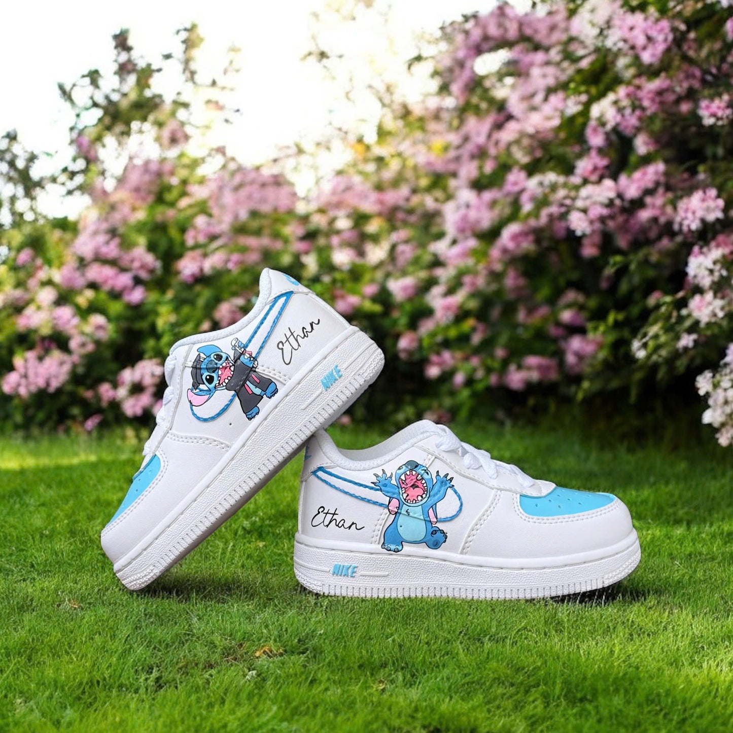 Stitch Graduation Custom Shoes Air Force 1
