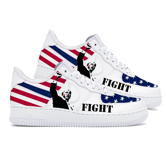 Trump Fight Custom Shoes AF1