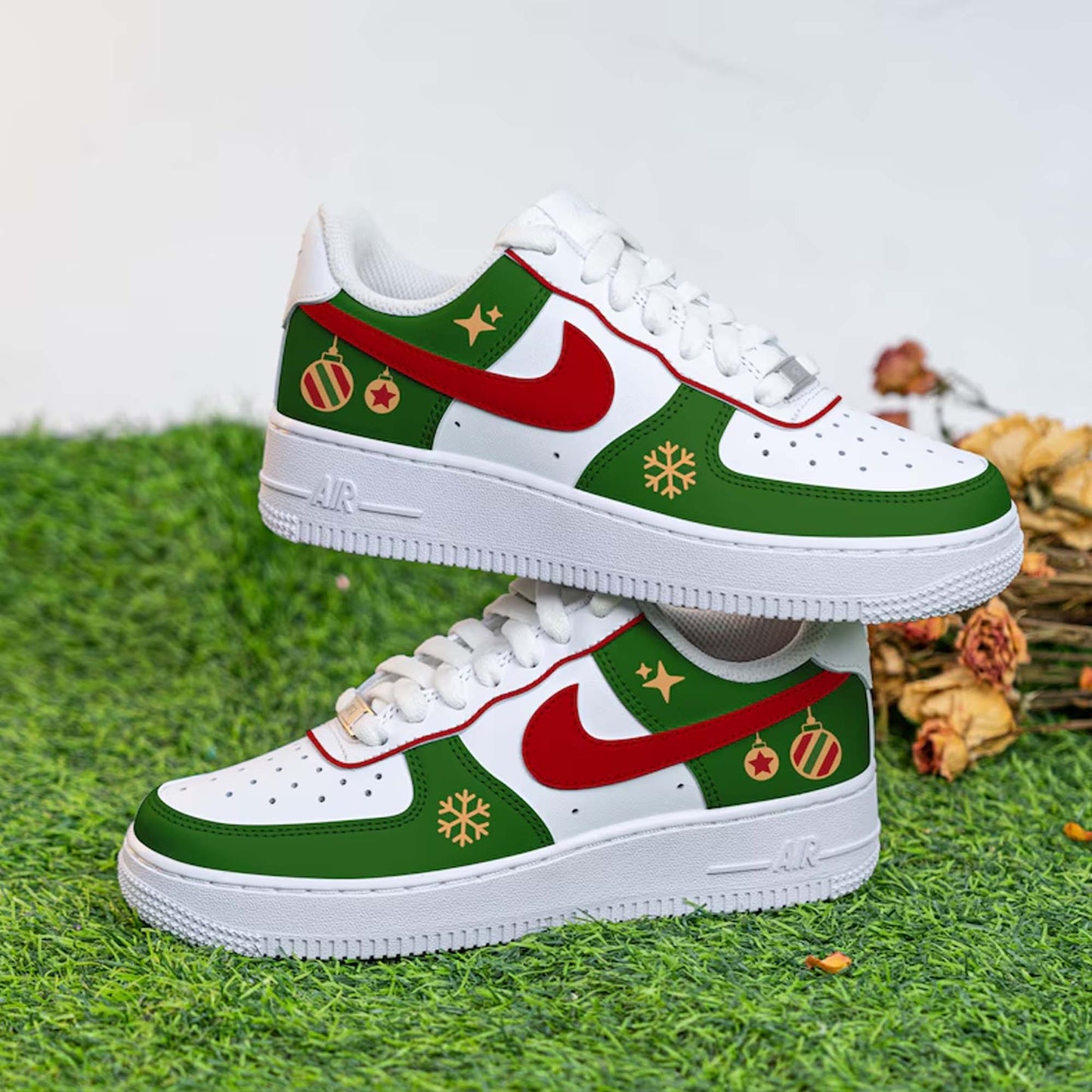 Christmas Snow Custom Sneaker