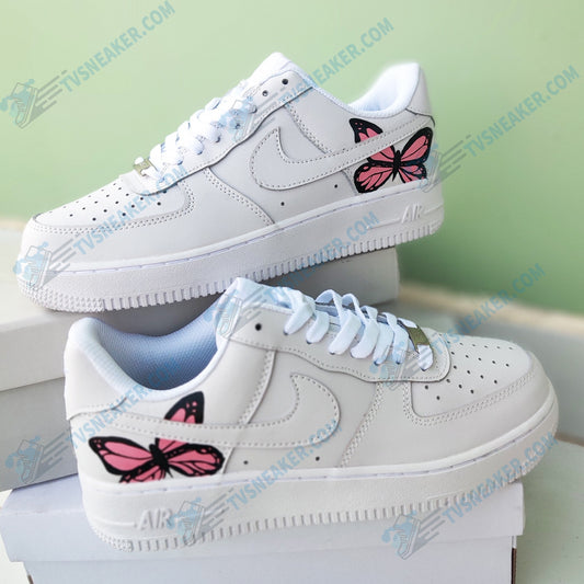 Pink Butterfly Custom Sneaker