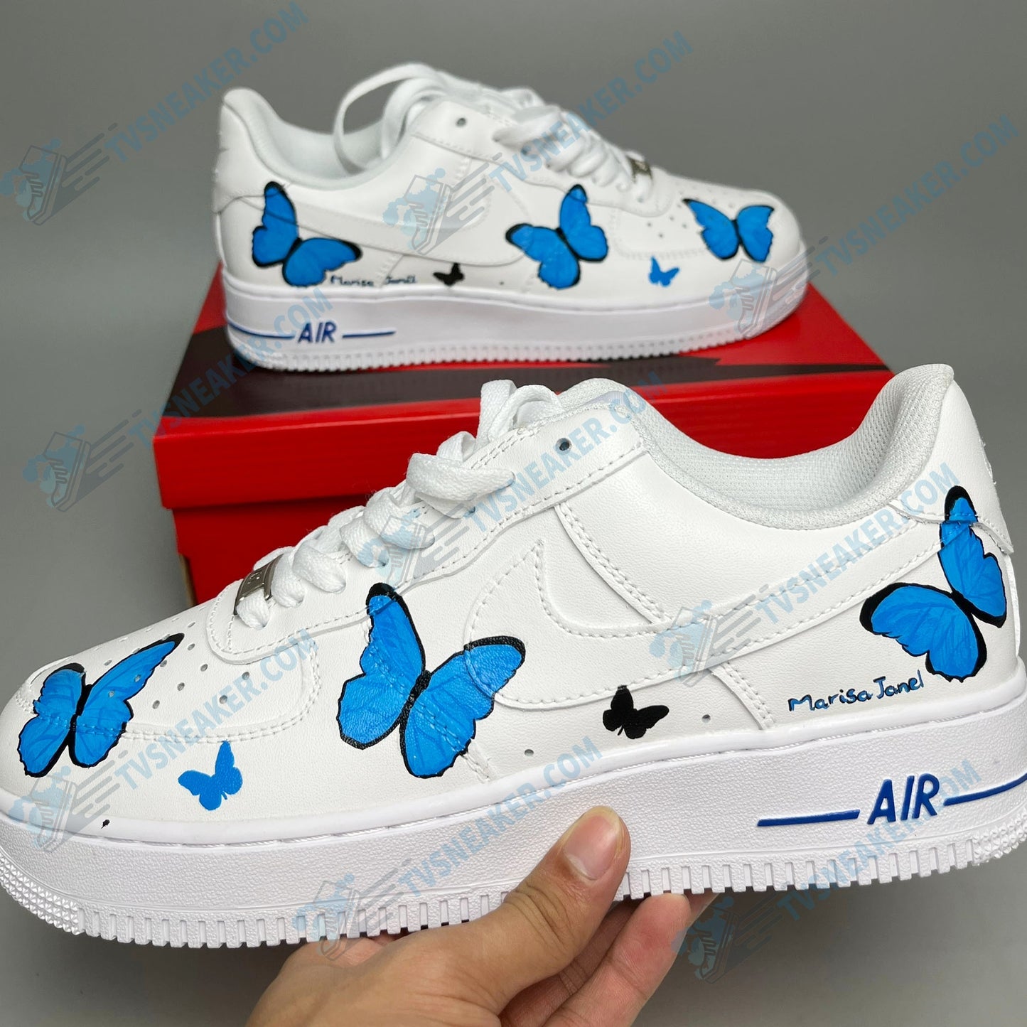 Small Butterflies Custom Sneaker