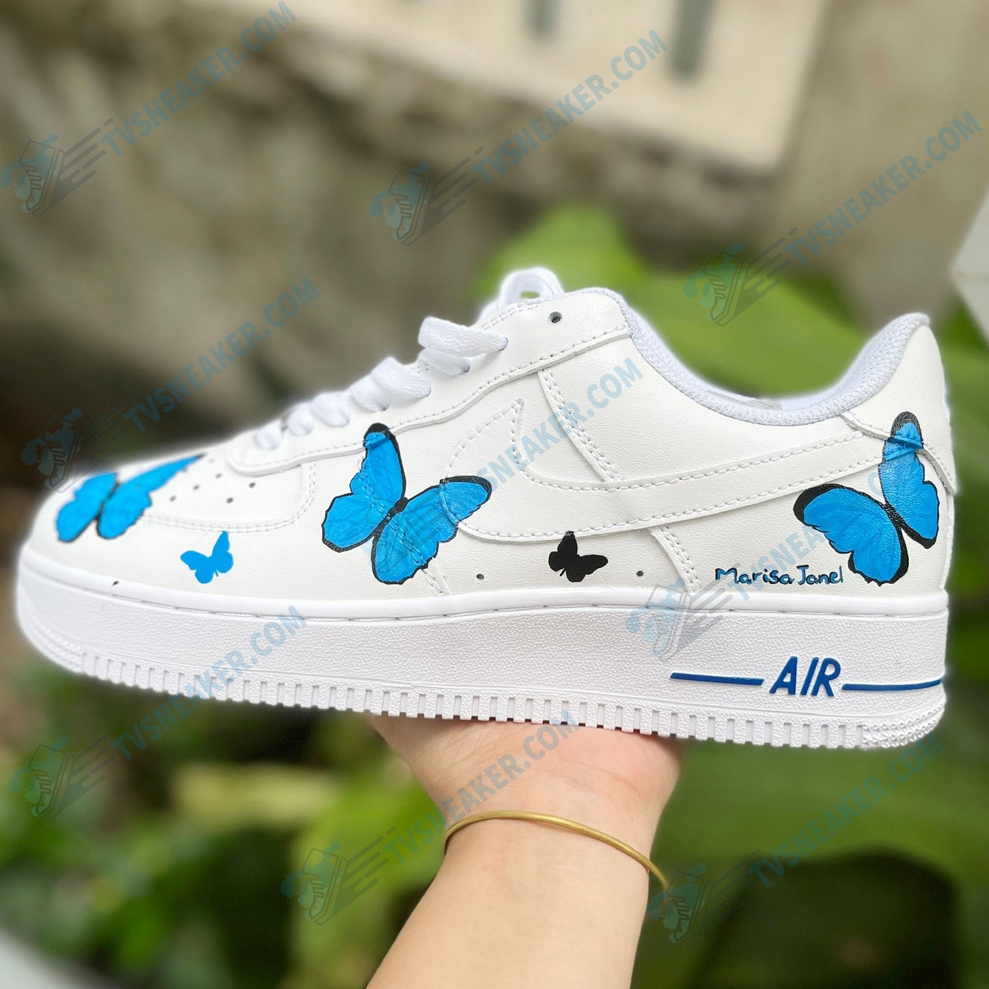 Small Butterflies Custom Sneaker