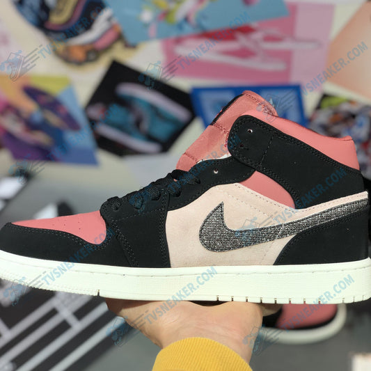 JD Black Pink Low Sneaker