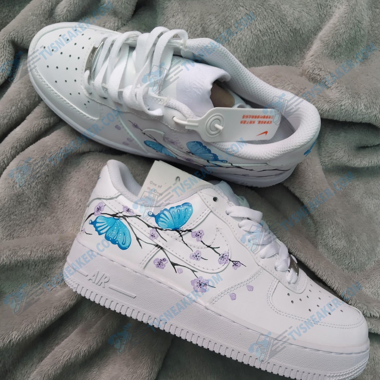 Flower Butterflies Custom Sneaker