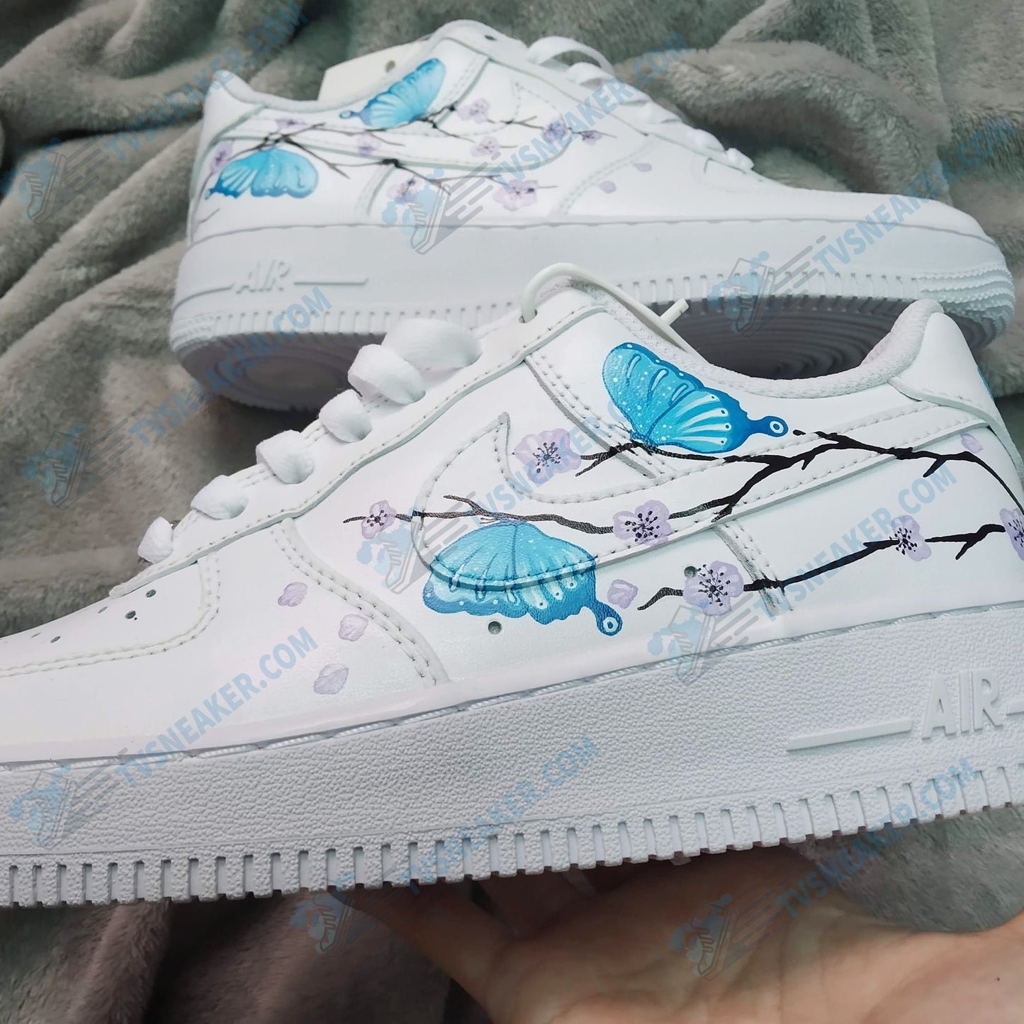 Flower Butterflies Custom Sneaker