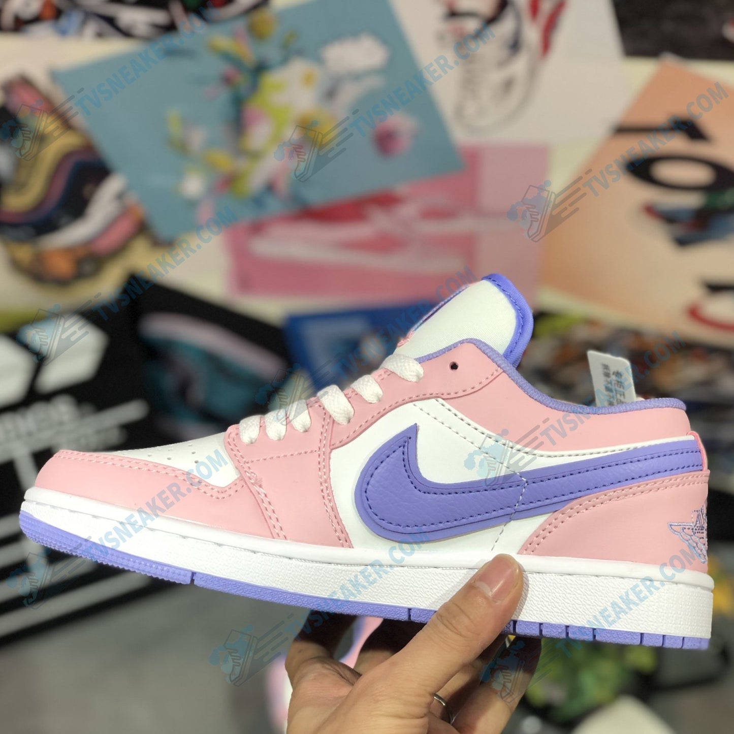 JD Pink Purple Sneaker