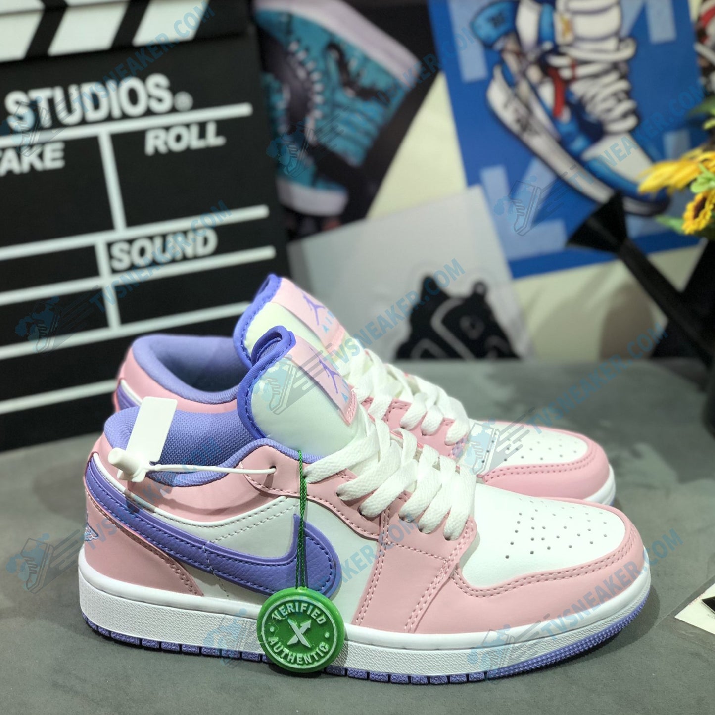 JD Pink Purple Sneaker